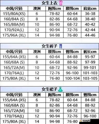 亚洲尺码欧洲尺码品牌对比：究竟哪种更适合你？